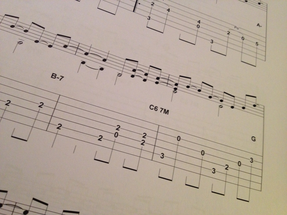 GUITARE ETUDE FINGERSTYLE. FINGERPICKING