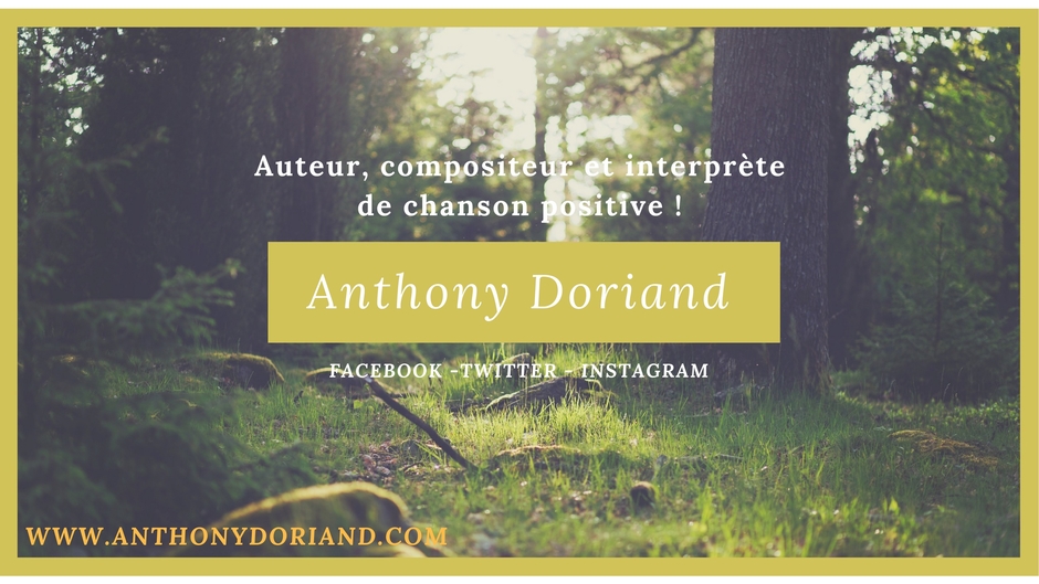 ANTHONY DORIAND - Chanson Lumière