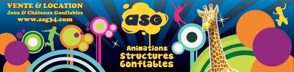 Asg ASG34 Animation structures gonflables