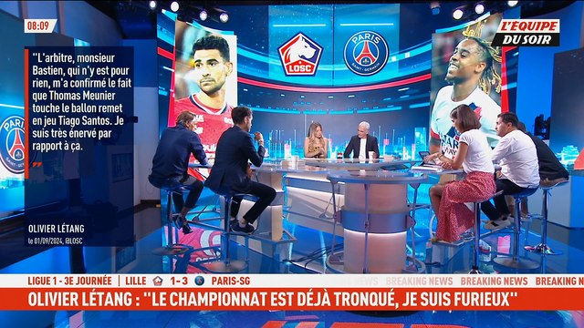 en direct sur La chaine L'Équipe