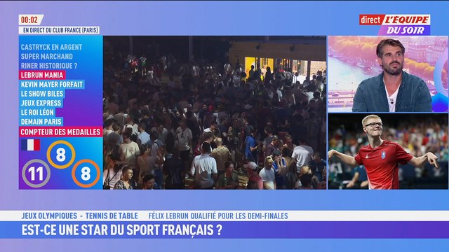 en direct sur La chaine L'Équipe