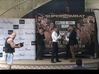 OFFICIAL WEIGH IN SUPERKOMBAT WGP BUCHAREST 1