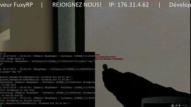 FUXYRP | Développement du serveur | REJOIGNEZ-NOUS!