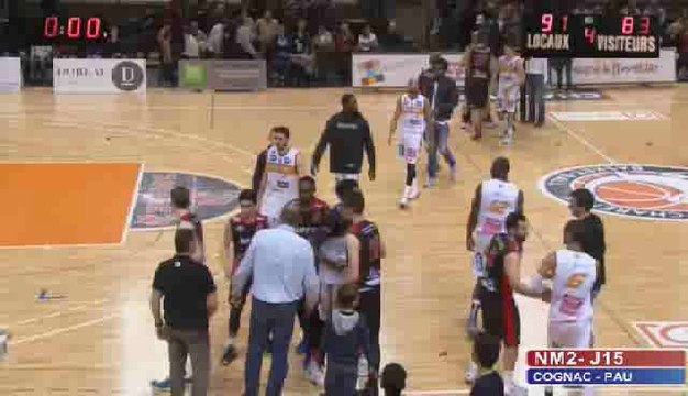 Basket Live CCBB TV - NM2 - J15 - Cognac vs Elan Béarnais - S15/16