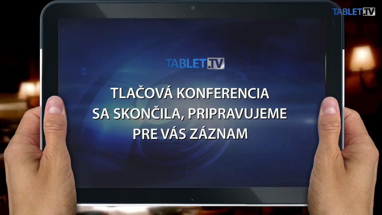 NAŽIVO od 10:00: Tlačová konferencia strany SaS