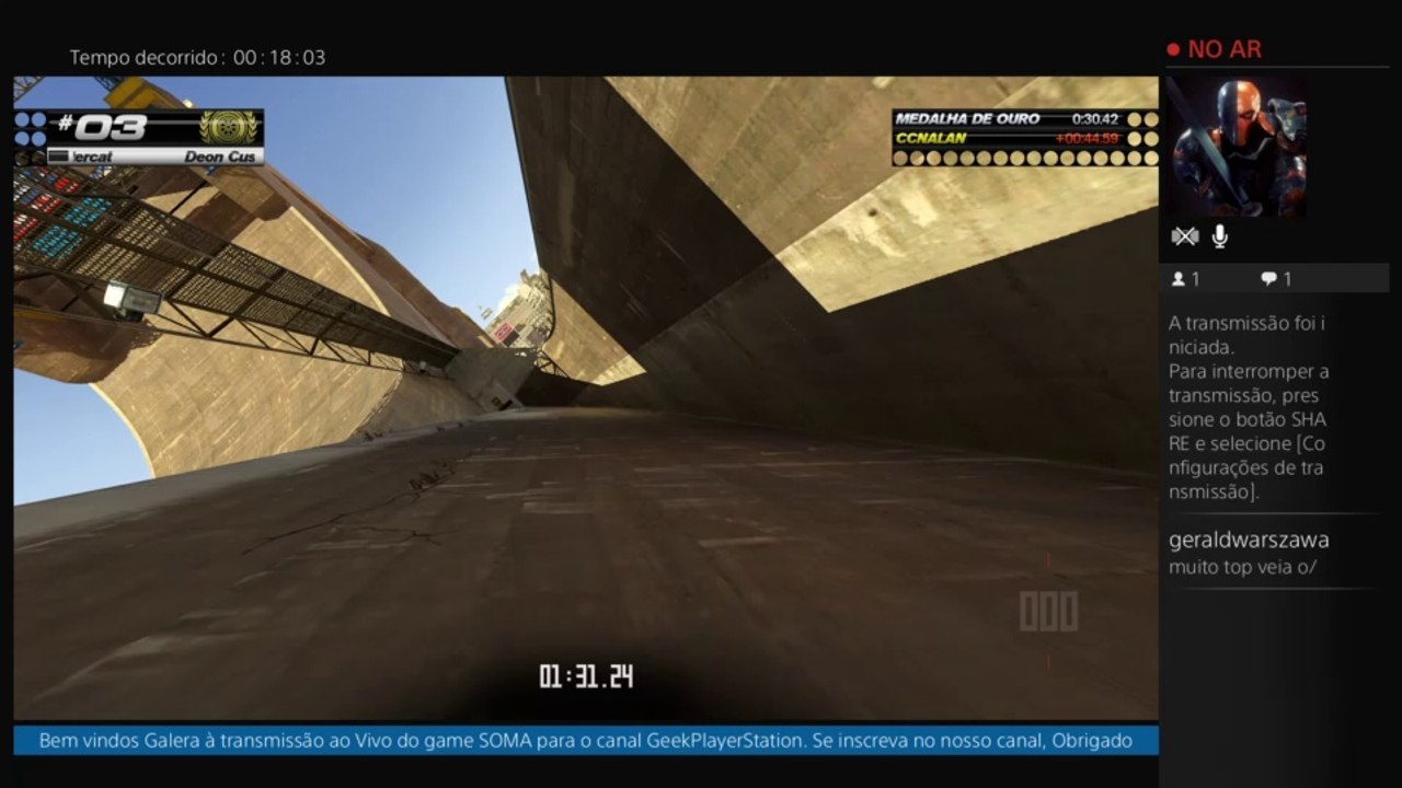 Teste Live