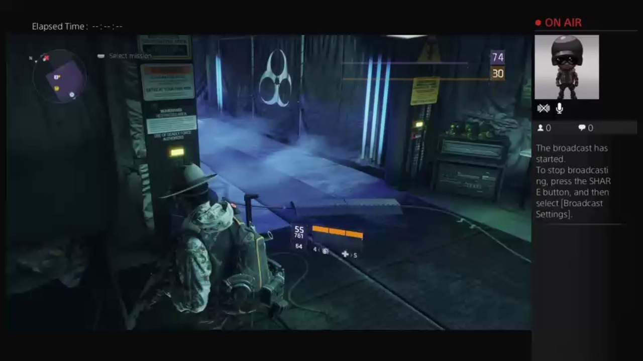 coachjeffery's Live PS4 BroadcasDivision dark zone