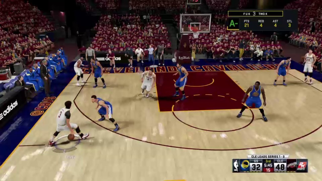 Gs vs Cavs