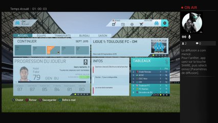 Fifa16 carriere manager Marseille épisode 5