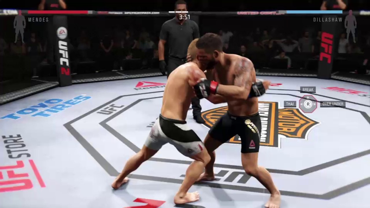 UFC 2 online competition featherweight division