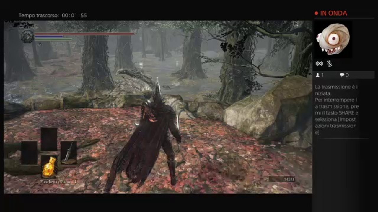 Trasmissione PS4 live di Zarthas92