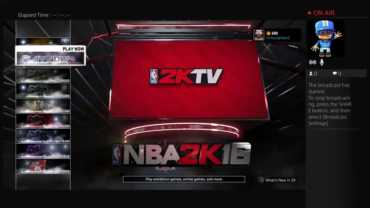 XxYoungKillax0's Live PS4 Broadcast