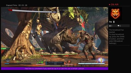 Injustice 2 live stream