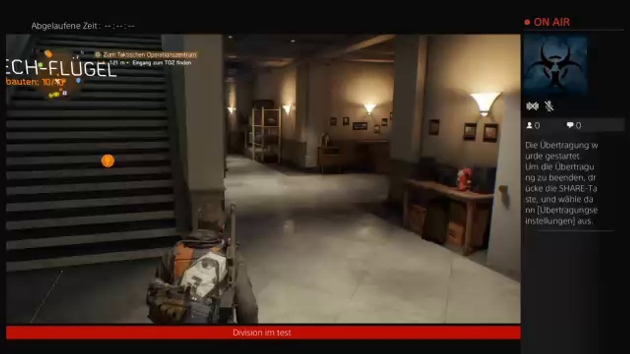 PS4-Live-Übertragung Ùberleben