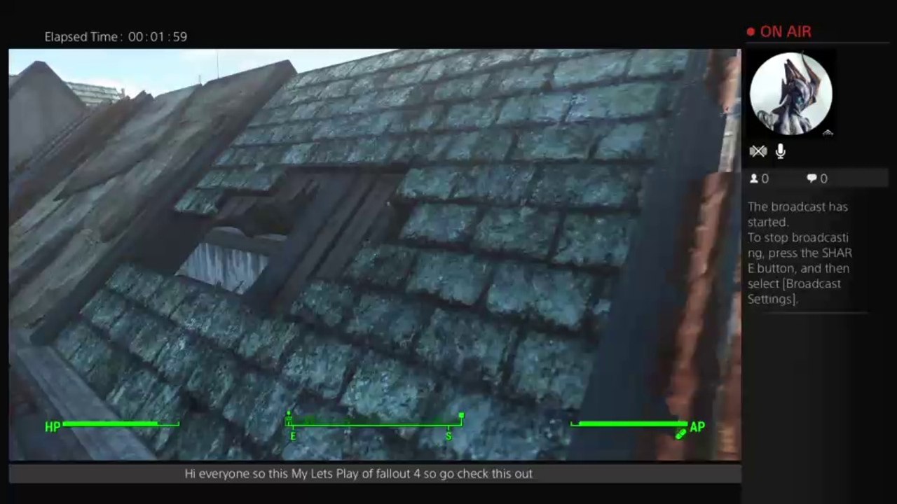Fallout 4 Gameplay Live Stream Part 1
