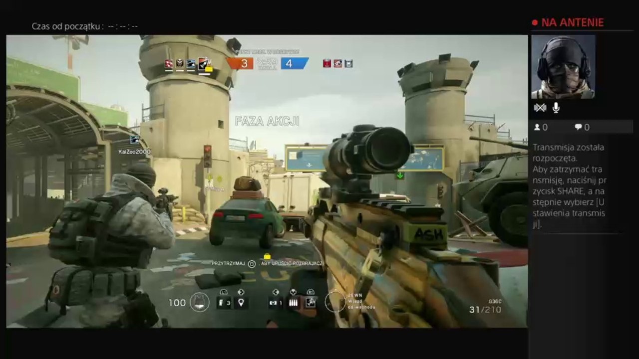 Transmisja na żywo z PS4 użytkownika Snajper-Migi