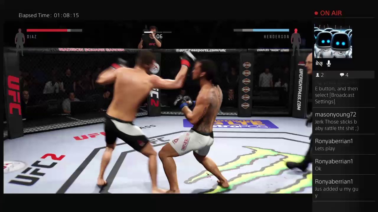 UFC 2 ONLINE RANKED FIGHTS