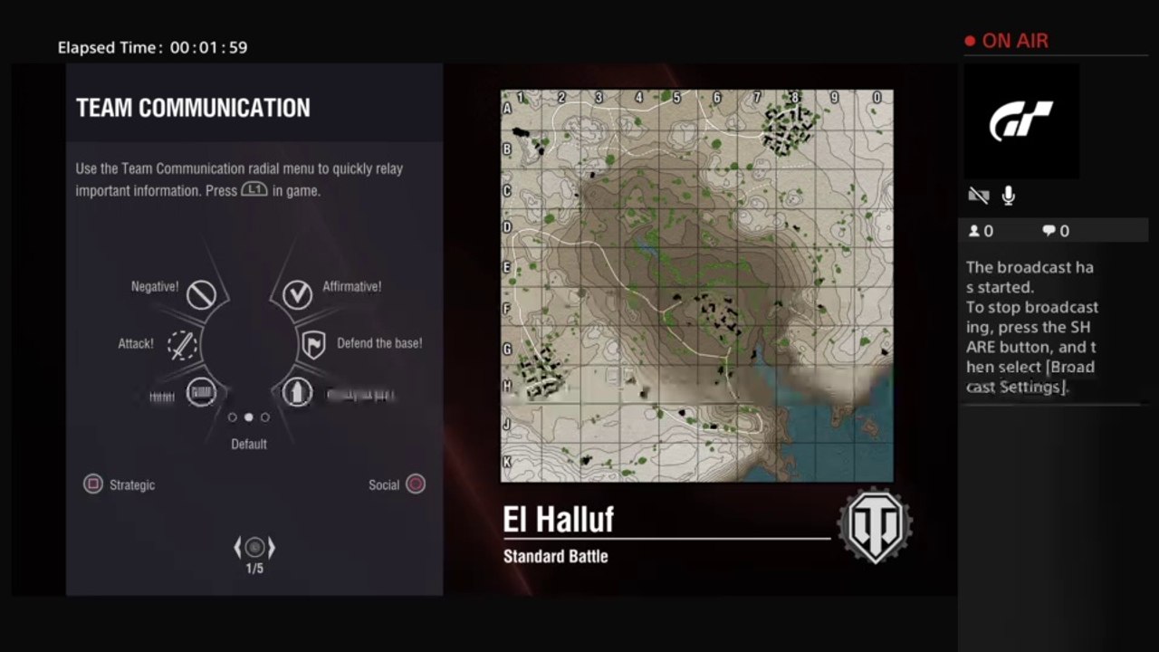 JOC-III's Live PS4 Broadcast