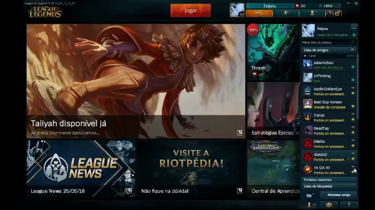 Live Teste