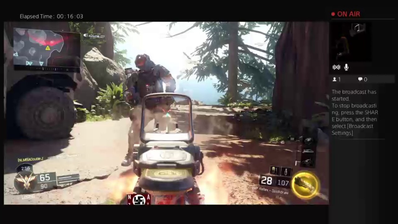 ADoubleJ27's Live PS4 Broadcast Cod Bo3