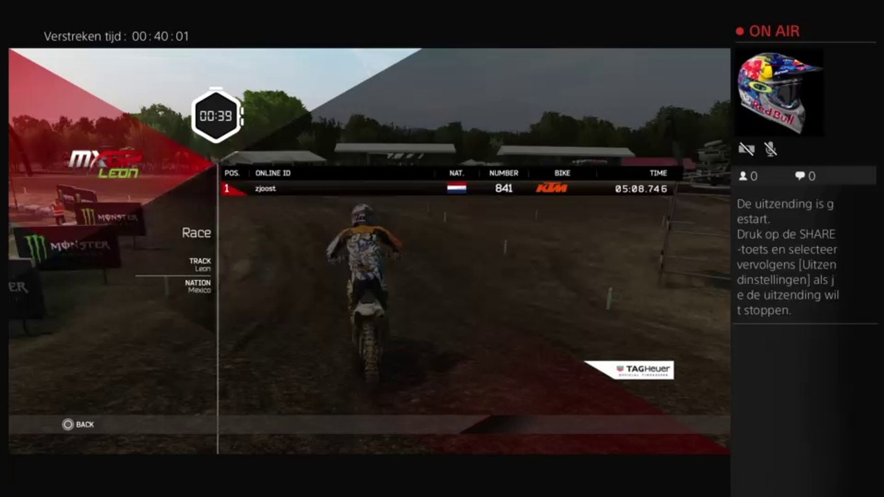 Live PS4-uitzending van zjoost