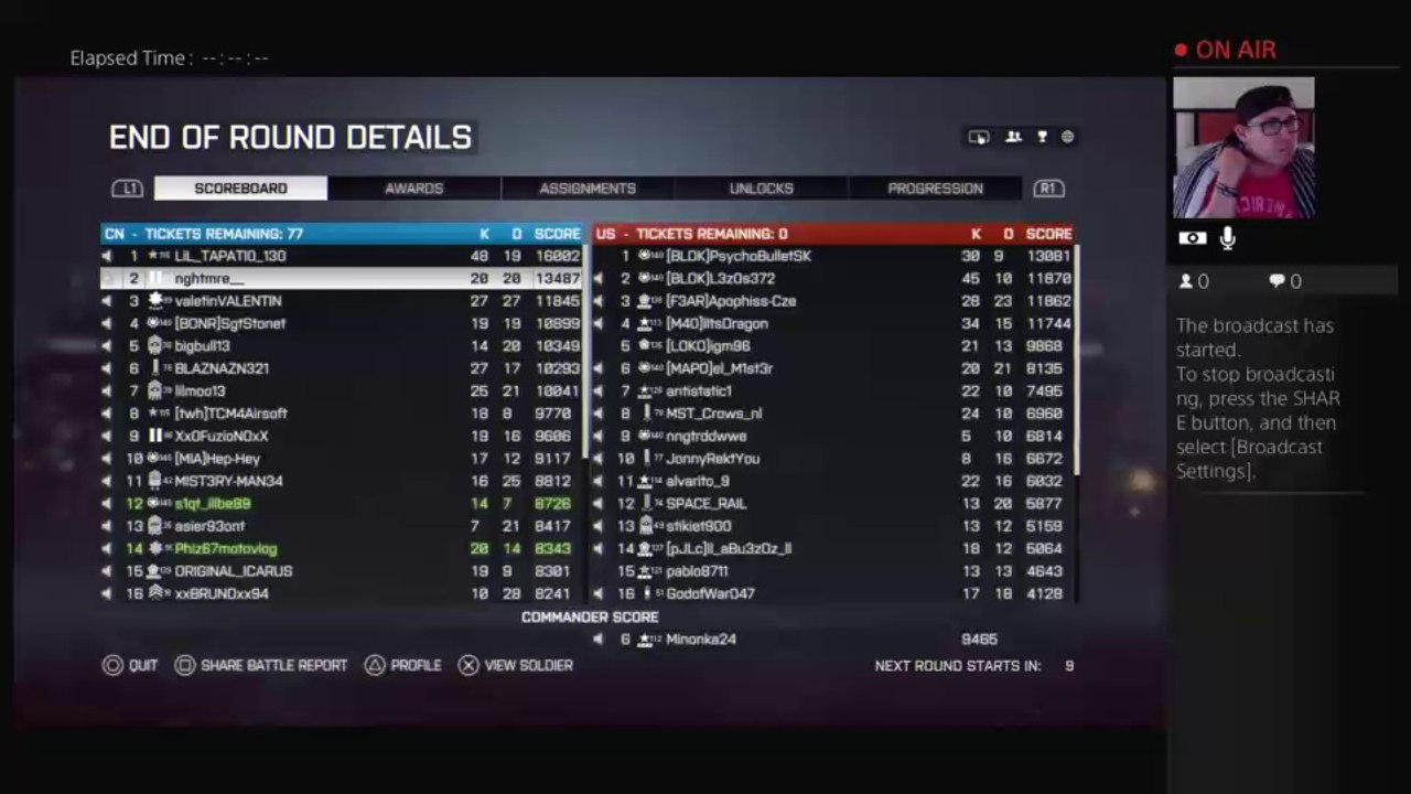 rguzman4's Live PS4 Broadcast Watch/Join/Chat! [PS4]