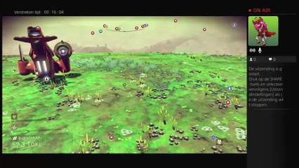 Live PS4-uitzending van O-G-mark