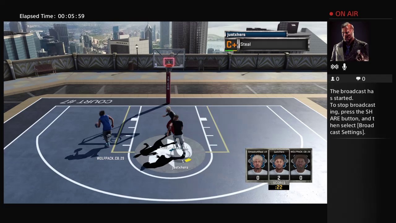 justxhers's Live PS4 Broadcast