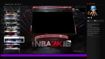 joseacatire's Live PS4 Broadcast NBA 2k16 my park