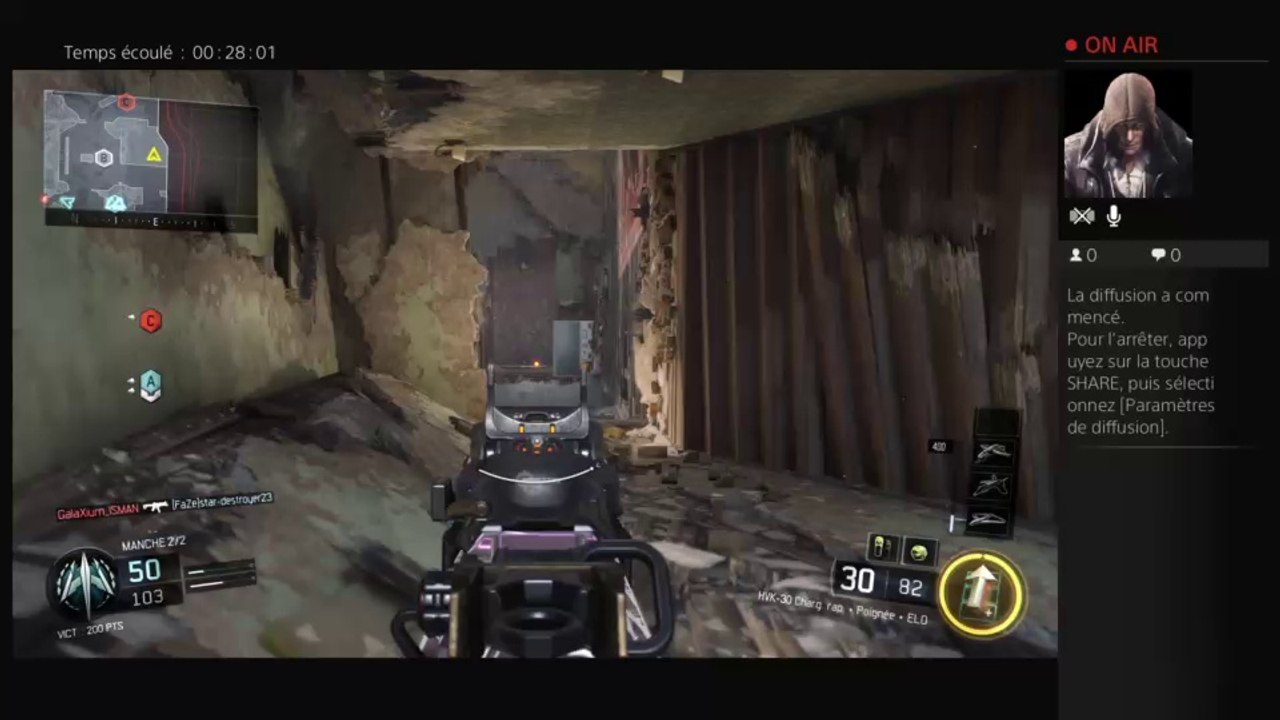 Diffusion PS4 en direct de GearFaZe77