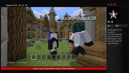 Xpertgamer543's Live PS4 minecraft survival games