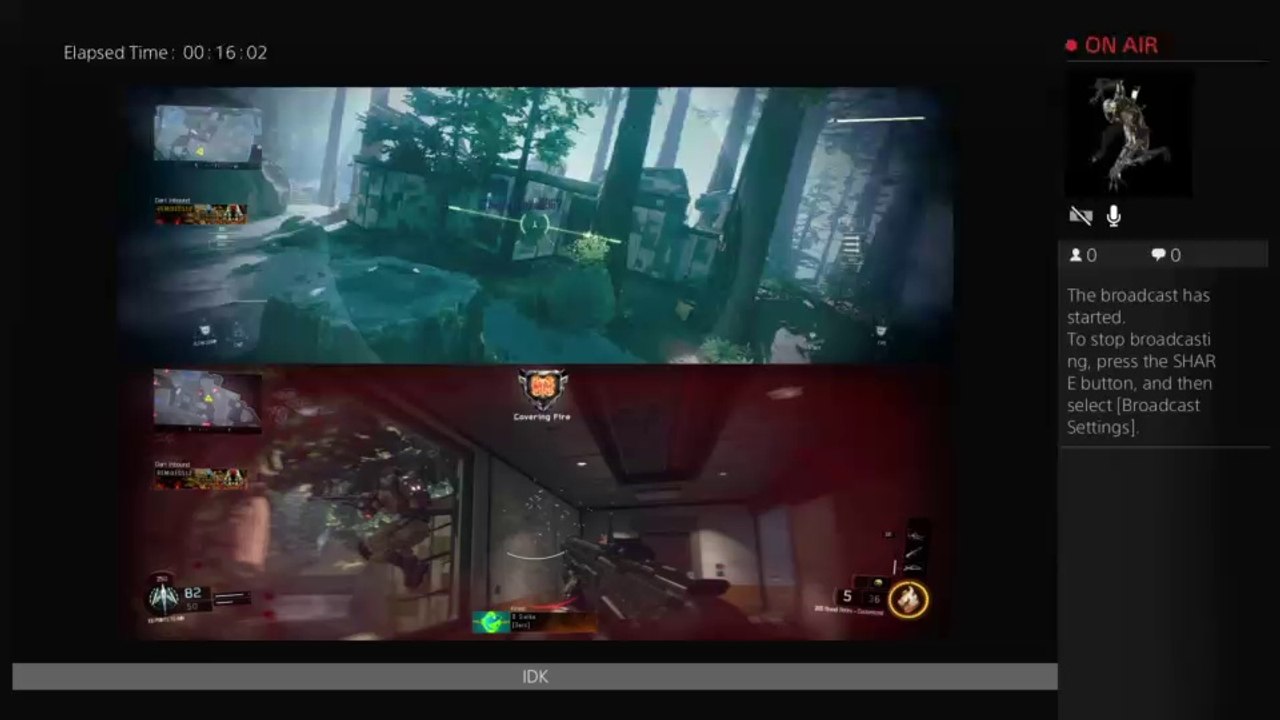 Playing cod3 with freinds