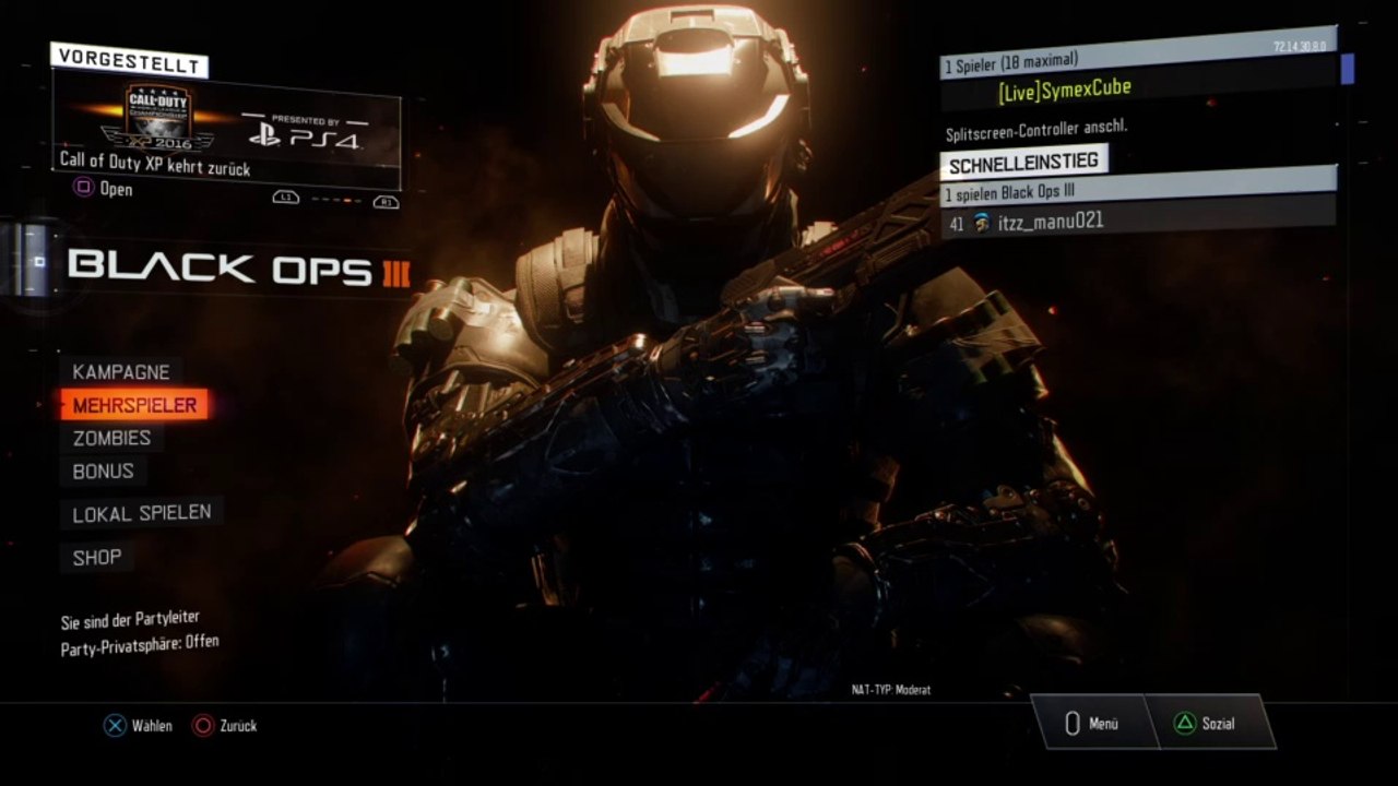 PS4 [GER] Call of Duty Black ops 3