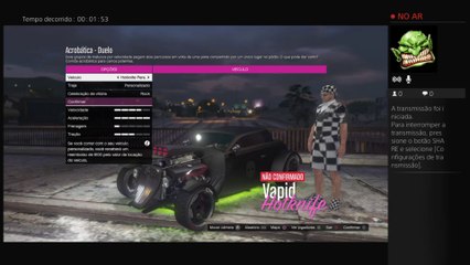Transmissão ao vivo do PS4 de BR-PE-DE-PANO