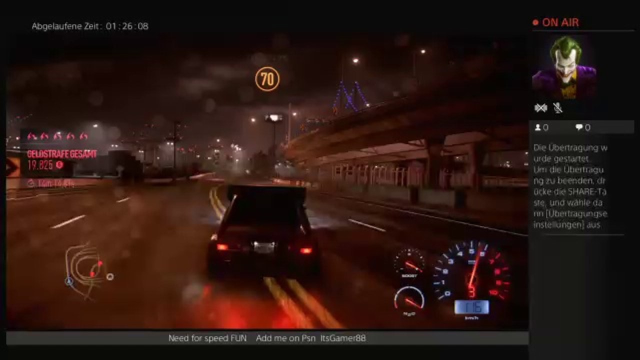Need for speed FUN Ger PS4