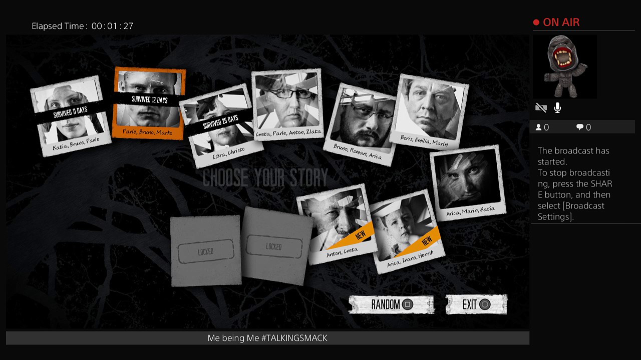 DONKEYKONG82's Live PS4 Broadcast