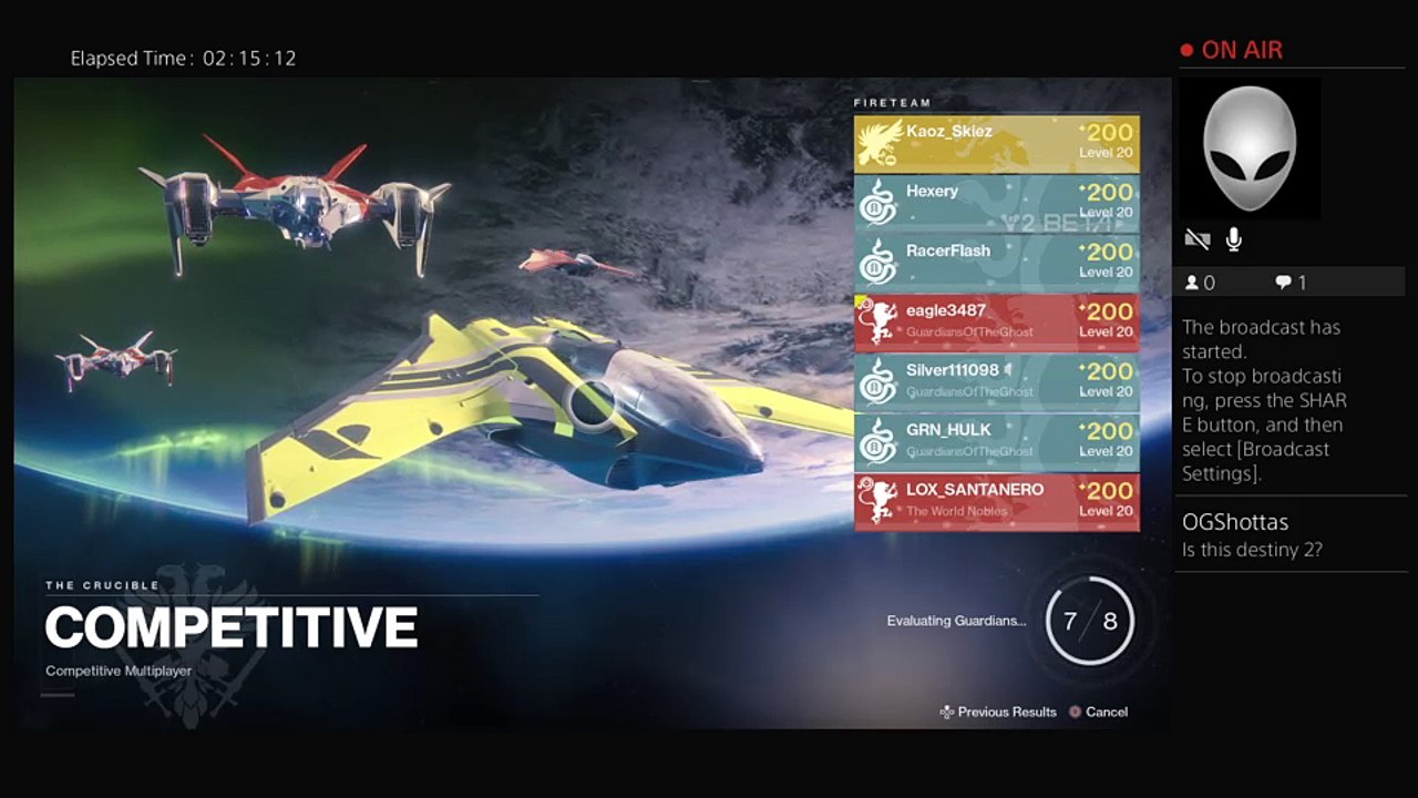Silver111098's Live PS4 Broadcast