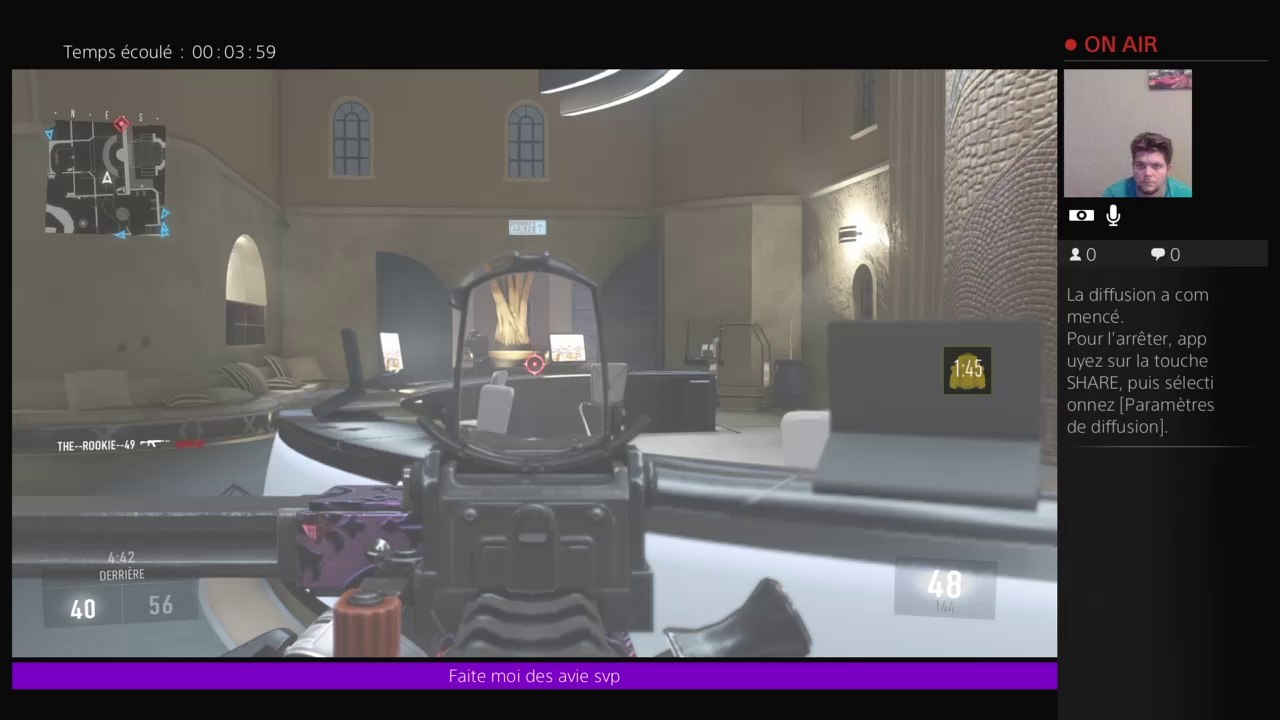 Diffusion PS4 en direct de rsbframerie