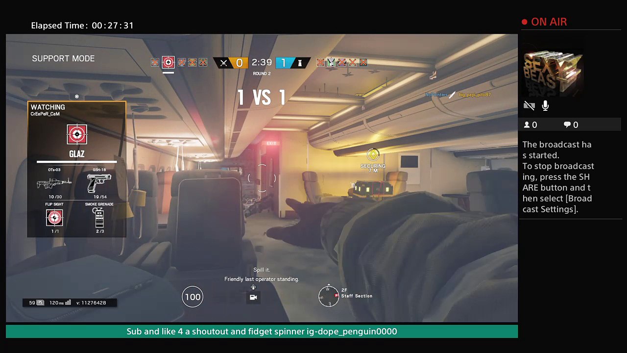 Rainbow six with the boys