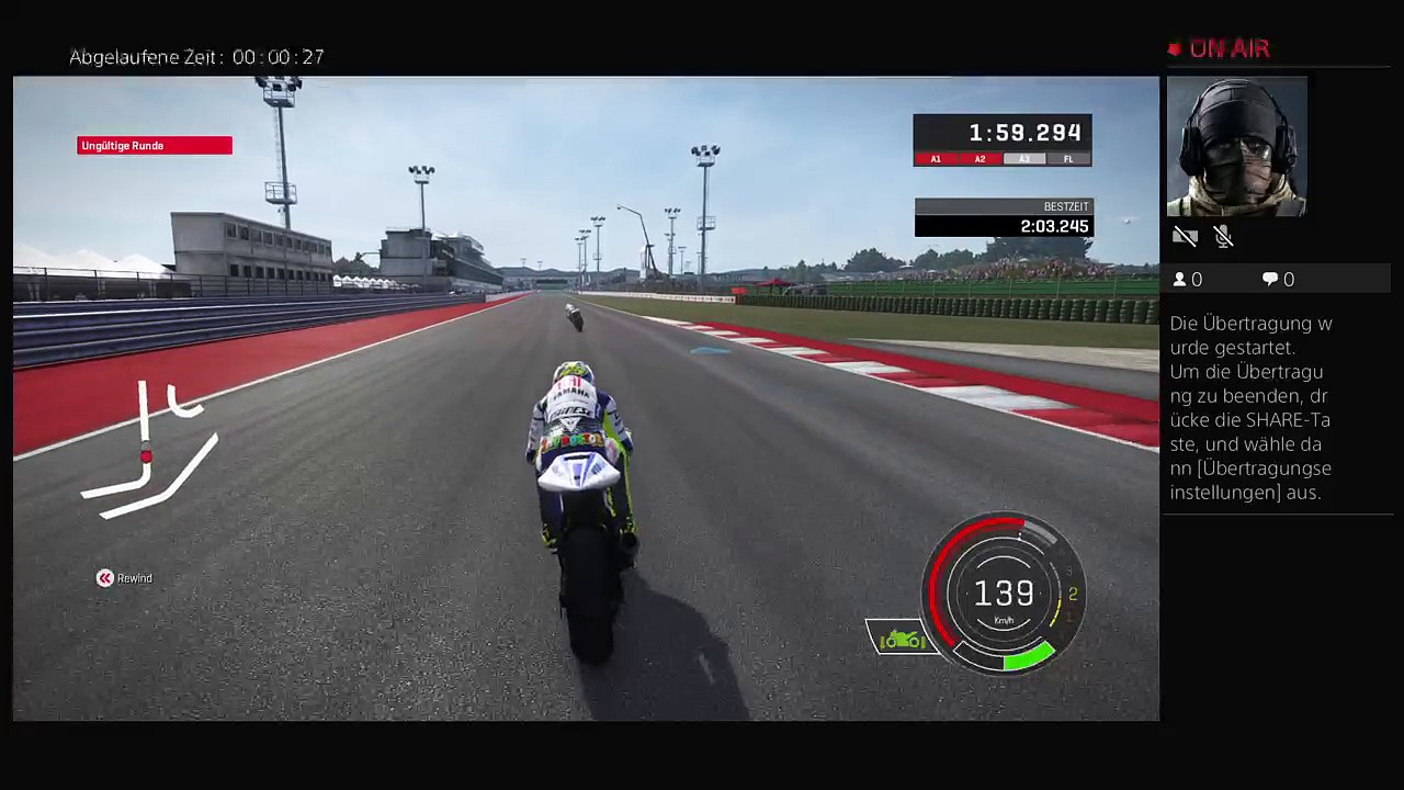 Ps4-live-Übertragung von benibasti_