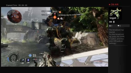 Playing titanfall 2 tech test