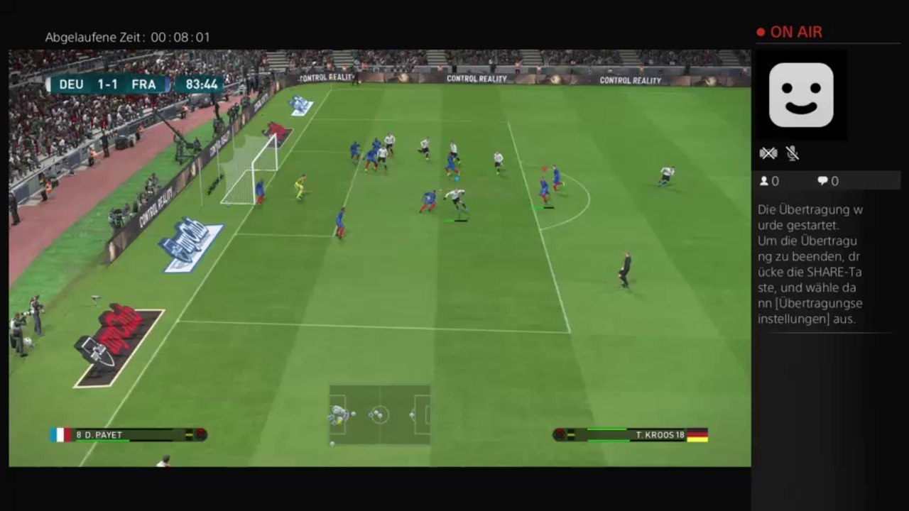 Ps4-live-Übertragung von polska-lebork