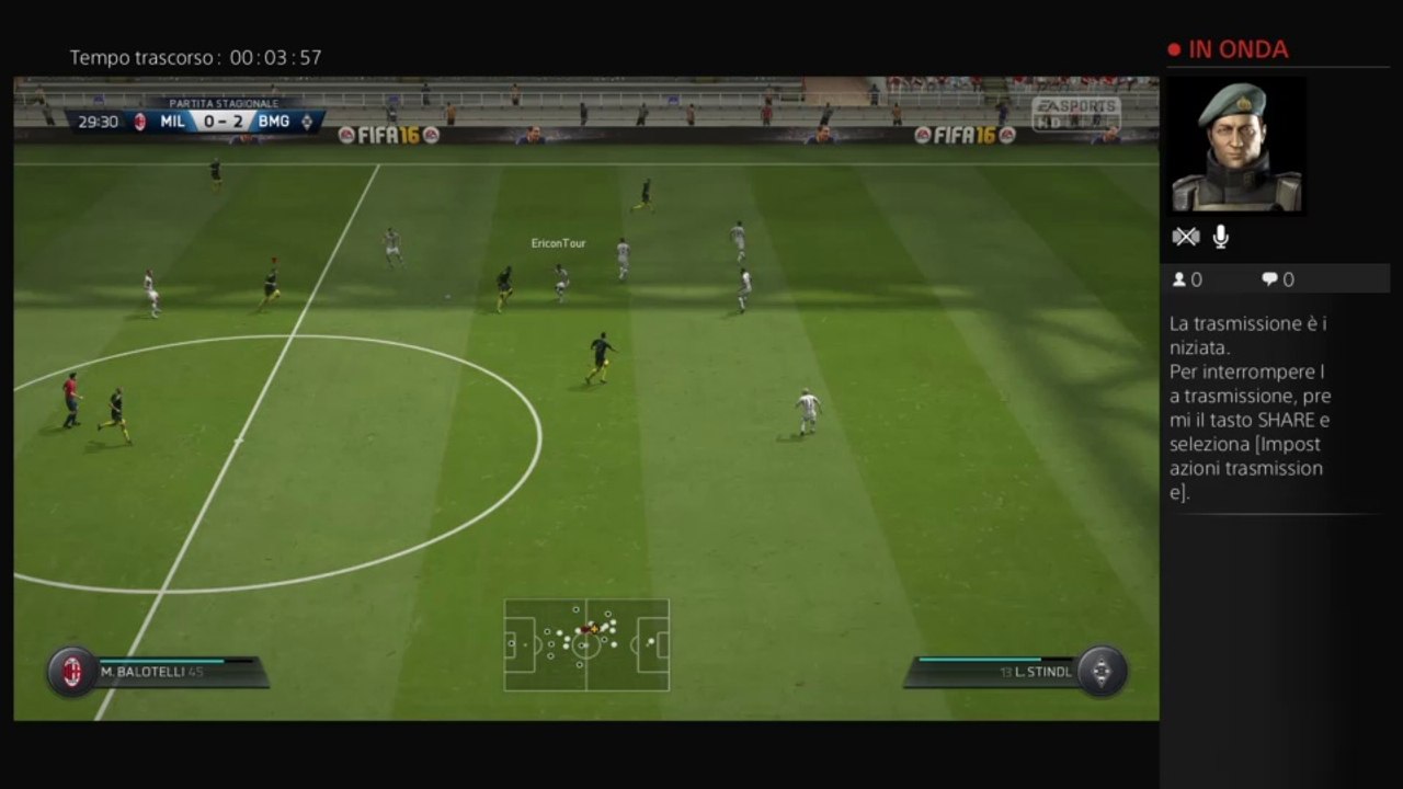 Trasmissione PS4 live di denissasuke91