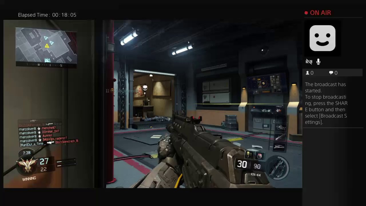 CODlll Gameplay on The PS4 super cool