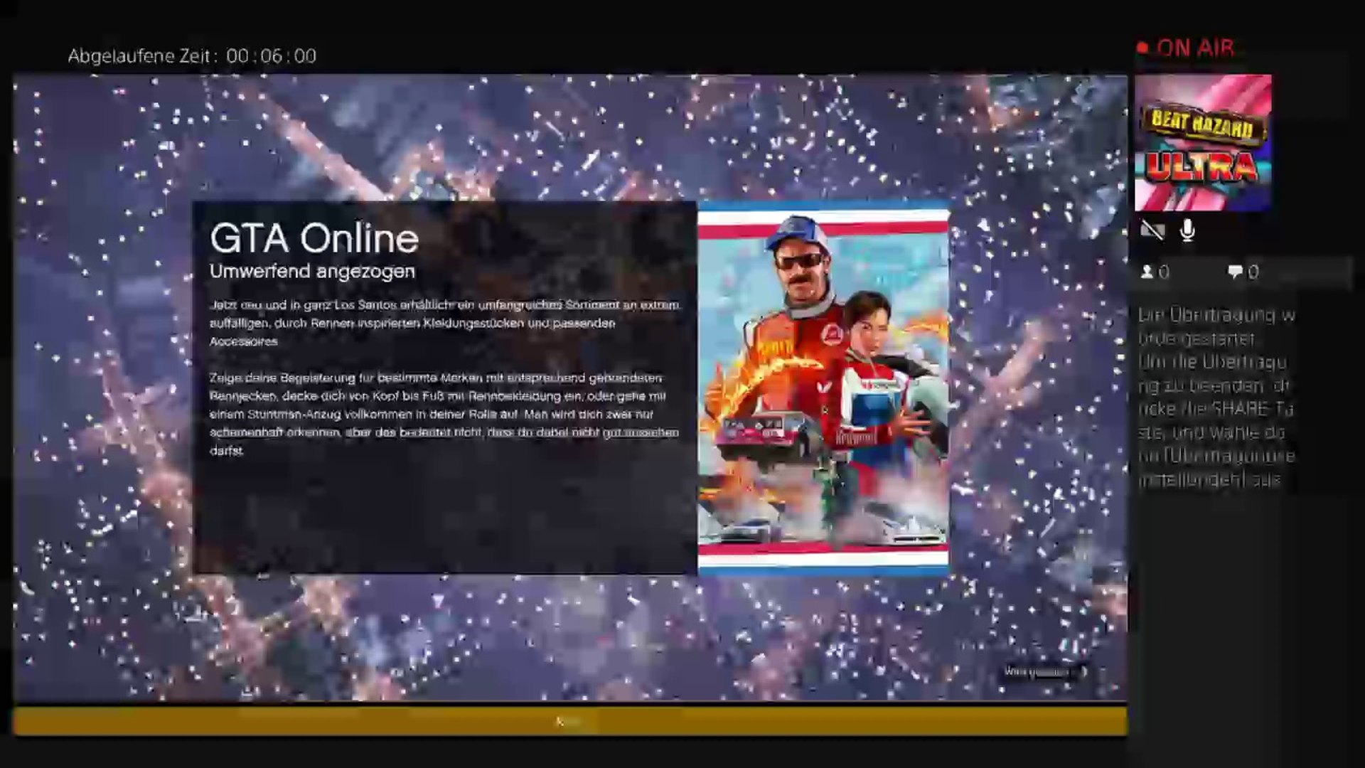 PS4-Live-Übertragung von kev