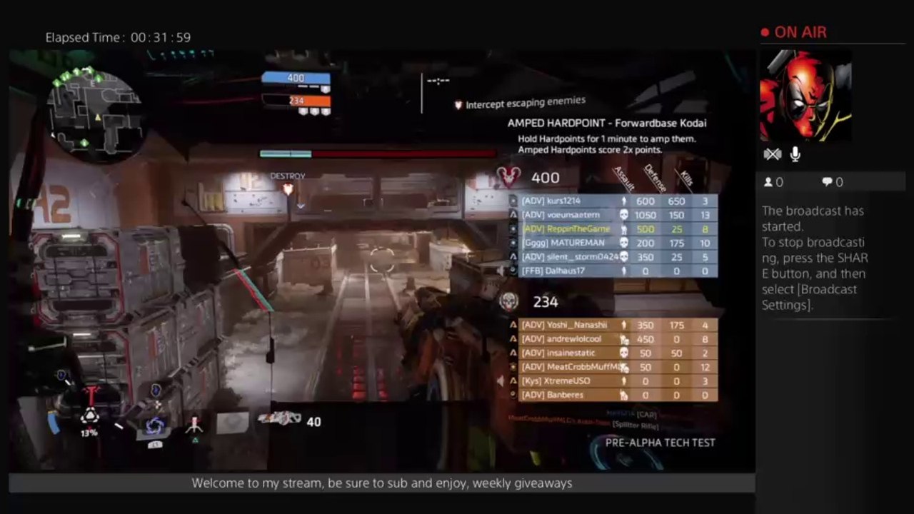 ReppinTheGame's Live PS4 Broadcast