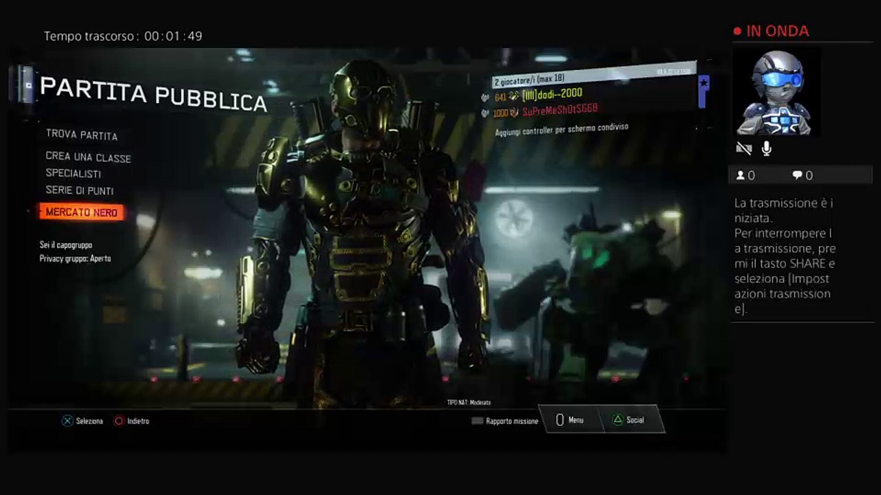 Trasmissione PS4 live di dodi--2000