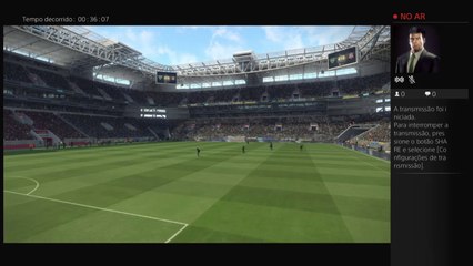 Jogando PES 2017 DEMO