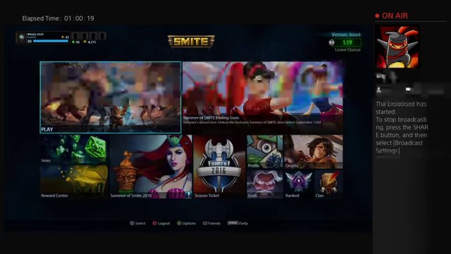 W0zZa-2525's Live PS4 Broadcast