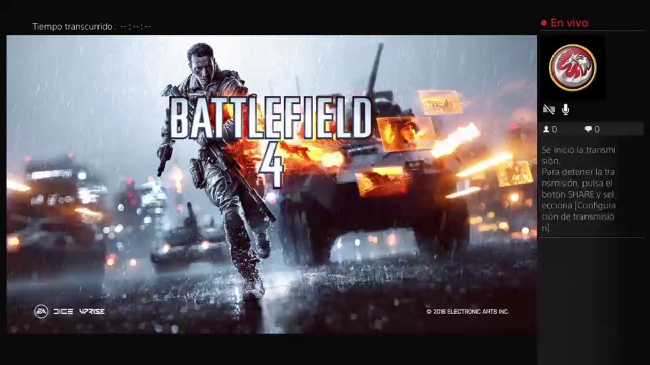 Transmisión de PS4 en vivo de moisesvillegrow